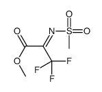 methyl 3,3,3-trifluoro-2-methylsulfonyliminopropanoate Structure