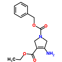 1-Benzyl 3-ethyl 4-amino-2,5-dihydro-1H-pyrrole-1,3-dicarboxylate图片