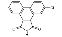 2-Chlorophenanthrene-9,10-dicarboximide结构式