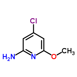 4-Chloro-6-Methoxypyridin-2-Amine Structure