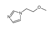 1-(2-methoxyethyl)-1H-imidazole结构式