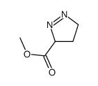 3H-Pyrazole-3-carboxylic acid, 4,5-dihydro-, methyl ester (9CI)结构式