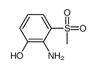 2-AMINO-3-(METHYLSULFONYL)PHENOL picture