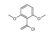 α-(2,6-dimethoxyphenyl)vinyl chloride Structure