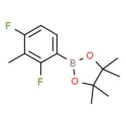 2,4-Difluoro-3-methylphenylboronic acid pinacol ester structure