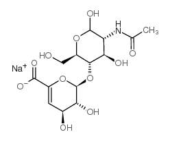 ALPHA-DELTA-UA-[1->4]-GLCNAC结构式