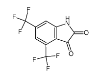 4,6-Difluromethylisatin结构式