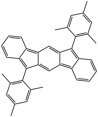 6,12-Bis(2,4,6-trimethylphenyl)indeno[1,2-b]fluorene 97% (HPLC)图片