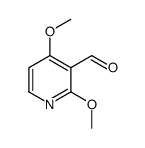 2,4-DIMETHOXYNICOTINALDEHYDE结构式