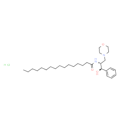 D-threo-PPMP hydrochloride结构式