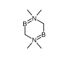 deuterio-1,1,4,4-tetramethyl-1,4-diazonia-2,5-diboratacyclohexane结构式