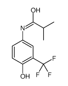 N-[4-hydroxy-3-(trifluoromethyl)phenyl]-2-methylpropanamide结构式
