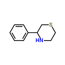 3-苯基硫代吗啉结构式