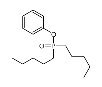 phenyl di-n-pentylphosphinate structure