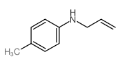 Benzenamine,4-methyl-N-2-propen-1-yl- structure