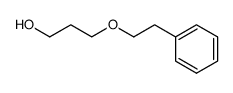 3-(2-phenylethoxy)-1-propanol structure