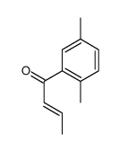 1-(2,5-Dimethylphenyl)-2-buten-1-one structure