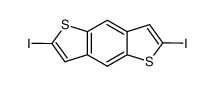 Benzo[1,2-b:4,5-b']dithiophene, 2,6-diiodo- structure