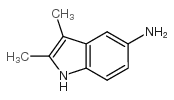 1H-Indol-5-amine,2,3-dimethyl- structure