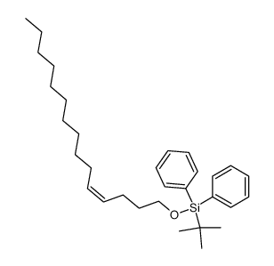 (Z)-tert-butyl(pentadec-4-en-1-yloxy)diphenylsilane Structure