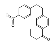 1-(4-Butyrylphenyl)-2-(4-nitrophenyl)ethane Structure