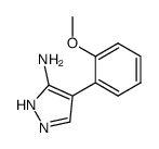 5-Amino-4-(2-methoxyphenyl)pyrazole Structure