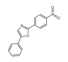 2-(4-nitrophenyl)-5-phenyloxazole结构式