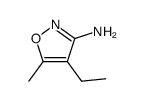 3-Isoxazolamine,4-ethyl-5-methyl-(9CI)结构式