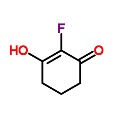 2-fluoro-3-hydroxy-cyclohex-2-en-1-one结构式