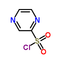2-Pyrazinesulfonyl chloride Structure