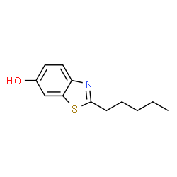6-Benzothiazolol,2-pentyl-(9CI) Structure