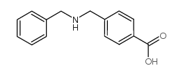 4-(BENZYLAMINOMETHYL)BENZOICACID structure