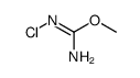 N-chloro-O-methylisourea Structure