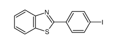 2-(4-iodophenyl)benzo[d]thiazole结构式