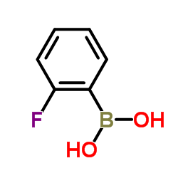 2-Fluorophenylboronic acid Structure