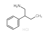 Phenethylamine, beta-ethyl-, monohydrochloride (8CI) Structure