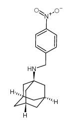 N-[(4-nitrophenyl)methyl]adamantan-1-amine Structure