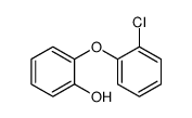 2-(2-chlorophenoxy)phenol Structure