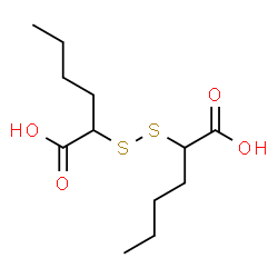 calcium 2,2'-dithiobishexanoate structure