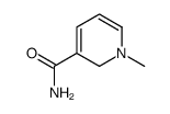 3-Pyridinecarboxamide,1,2-dihydro-1-methyl-(9CI)结构式