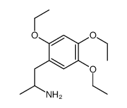 1-(2,4,5-triethoxyphenyl)propan-2-amine Structure