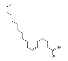 (Z)-octadec-6-enamide Structure