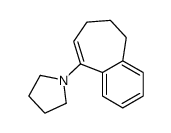 1-(6,7-Dihydro-5H-benzo[7]annulen-9-yl)pyrrolidine Structure