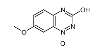 7-methoxy-1-oxy-4H-benzo[e][1,2,4]triazin-3-one结构式
