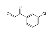 (3-chlorophenyl)(oxo)acetaldehyde结构式