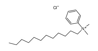 dimethylphenyldodecylammonium chloride Structure