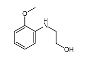 2-[(2-Methoxyphenyl)amino]ethanol结构式