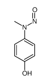 N-(4-hydroxyphenyl)-N-methyl-nitrous amide结构式