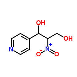 2-Nitro-1-(4-pyridinyl)-1,3-propandiol结构式