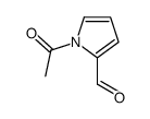 1-acetylpyrrole-2-carbaldehyde Structure